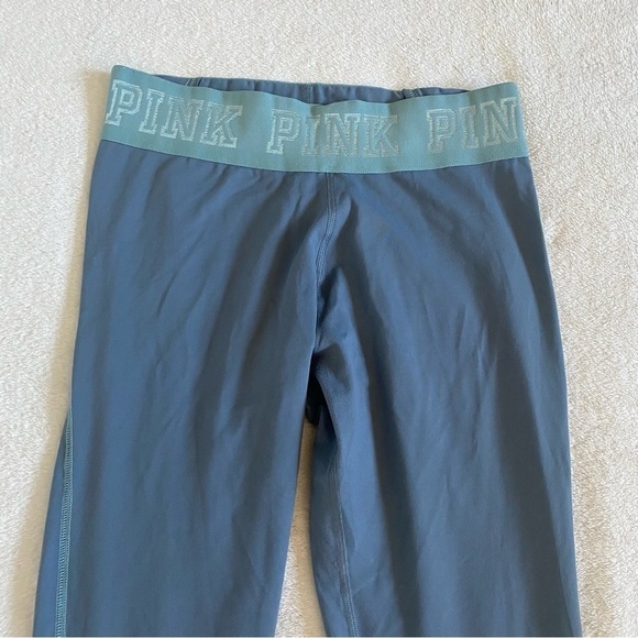PINK Victoria’s Secret ultimate yoga leggings blue size medium - Picture 2 of 6